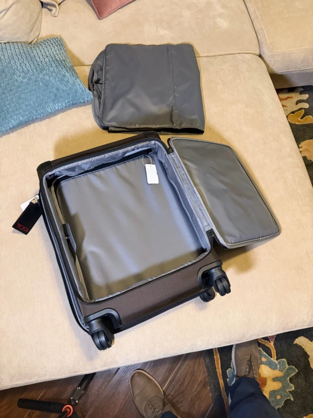 Tumi Alpha Continental 22” Brown